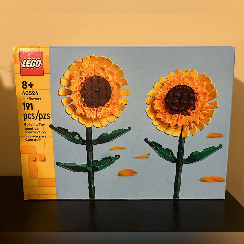 LEGO sunflowers
